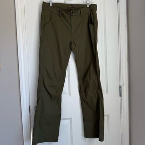 PrAna Halle Pants. Slate Green (Olive Green). Size 12. Great Used Condition.